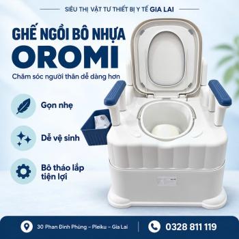 Mua Ghế Ngồi Bô Nhựa Oromi Tại Gia Lai: Giải Pháp Chăm Sóc Người Thân Tối Ưu