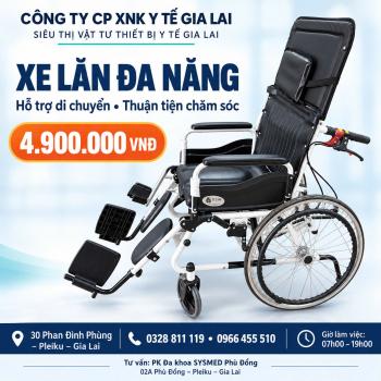 Mua Xe Lăn Đa Năng Tại Gia Lai – Trải Nghiệm Trực Tiếp, Giá Tốt