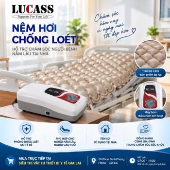 Nệm Hơi Chống Loét Tại Gia Lai – Giải Pháp Hỗ Trợ Chăm Sóc Người Bệnh Nằm Lâu Tại Nhà